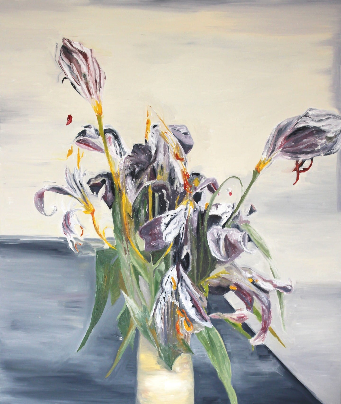 Renata de Bonis, Eight Days, 2022, oil on linen, 130x100cm